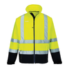 Portwest S425 Hi-Vis Contrast Water-Resistant Softshell Jacket (3L)