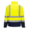 Portwest S425 Hi-Vis Contrast Water-Resistant Softshell Jacket (3L)