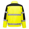 Portwest S429 Hi-Vis Contrast Water-Resisistant Softshell Jacket (3L)