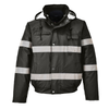 Portwest S434 Iona Waterproof Winter Hi-Vis Band Bomber Jacket