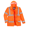 Portwest S468 Hi-Vis Waterproof 4-in-1 Traffic Jacket