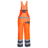 Portwest S488 Hi-Vis Breathable Contrast Waterproof Rain Bib & Brace
