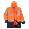 Portwest S766 Hi-Vis Waterproof 5-in-1 Contrast Essential Jacket