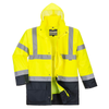 Portwest S766 Hi-Vis Waterproof 5-in-1 Contrast Essential Jacket