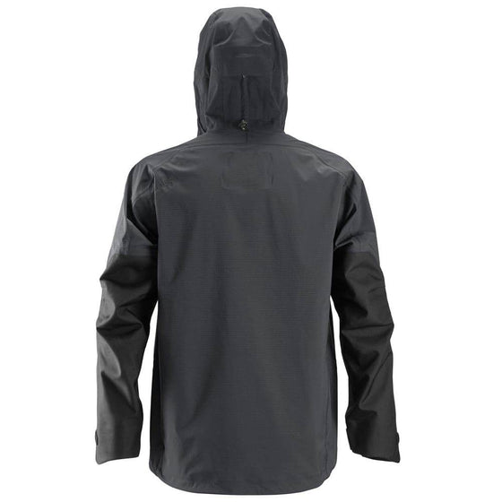 Snickers 1300 FlexiWork Stretch Waterproof Shell Jacket Steel Grey / XL