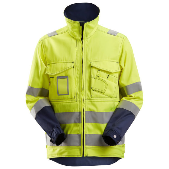 Snickers 1633 Hi-Vis Jacket, Class 3 Various Colours Only Buy Now at Workwear Nation!
