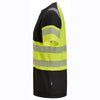 Snickers 2538 High-Vis Two Tone Class 1 Short Sleeve T-Shirt Black / Yellow / 2XL
