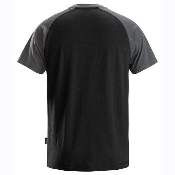 Snickers 2550 Two-Coloured Short Sleeve Cotton T-Shirt