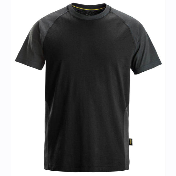 Snickers 2550 Two-Coloured Short Sleeve Cotton T-Shirt