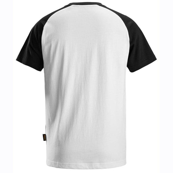 Snickers 2550 Two-Coloured Short Sleeve Cotton T-Shirt
