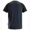 Snickers 2550 Two-Coloured Short Sleeve Cotton T-Shirt