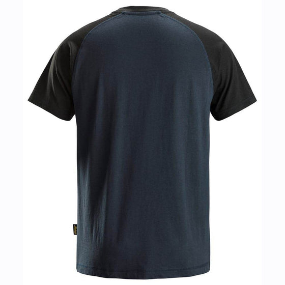 Snickers 2550 Two-Coloured Short Sleeve Cotton T-Shirt