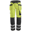 Snickers 3233 High-Vis Holster Pocket Trousers, Class 2 Various Colours