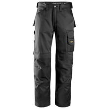  Snickers 3312 Craftsmen Trousers, DuraTwill Black