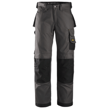  Snickers 3312 Craftsmen Trousers, DuraTwill Muted Black/Black
