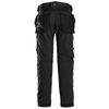 Snickers 6210 LiteWork, 37.5® Holster Pocket Work Trousers Black / 50 (35" Waist, 32" Leg)