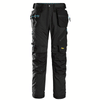 Snickers 6210 LiteWork, 37.5® Holster Pocket Work Trousers Black / 50 (35" Waist, 32" Leg)
