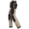 Snickers 6210 LiteWork, 37.5® Holster Pocket Work Trousers Khaki / Black / 52 (36" Waist, 32" Leg)