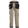 Snickers 6210 LiteWork, 37.5® Holster Pocket Work Trousers Khaki / Black / 52 (36" Waist, 32" Leg)
