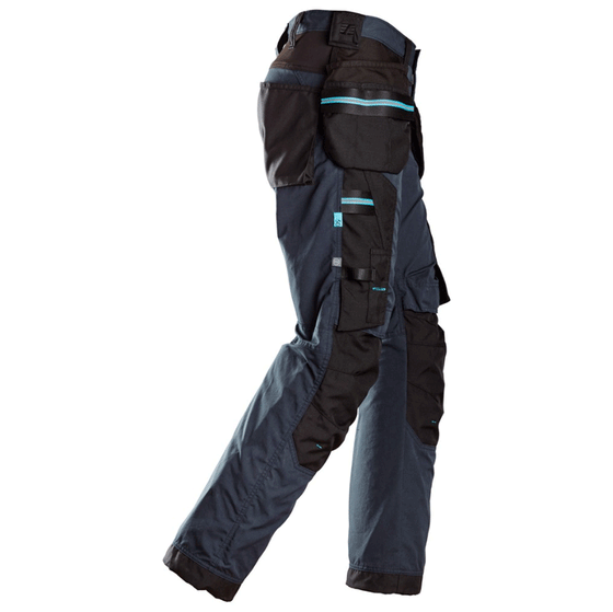 Snickers 6210 LiteWork, 37.5® Holster Pocket Work Trousers Navy Blue - 39" Waist, 32" Leg