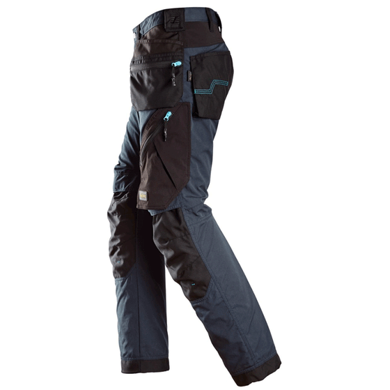 Snickers 6210 LiteWork, 37.5® Holster Pocket Work Trousers Navy Blue - 39" Waist, 32" Leg