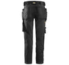 Snickers 6241 AllroundWork, pantalon de travail extensible avec genouillères et poches holster noir uniquement Achetez maintenant chez Workwear Nation !