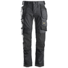 Snickers 6241 AllroundWork, pantalon de travail extensible avec genouillères et poches holster, gris acier Achetez maintenant chez Workwear Nation !