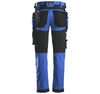Snickers 6241 AllroundWork, pantalon de travail extensible avec genouillères et poches holster True Blue Achetez maintenant chez Workwear Nation !