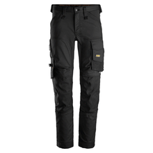  Snickers 6341 AllroundWork Stretch Kneepad Trousers Black