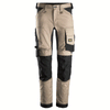 Snickers 6341 AllroundWork Stretch Kneepad Trousers Khaki / Black / 120 (44" Waist, 30" Leg)