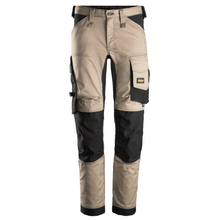  Snickers 6341 AllroundWork Stretch Kneepad Trousers Khaki