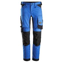  Snickers 6341 AllroundWork Stretch Kneepad Trousers True Blue