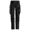 Snickers 6703  AllroundWork, Women’s Stretch Trousers without Knee Pockets Black / 31" Waist - 31" Leg