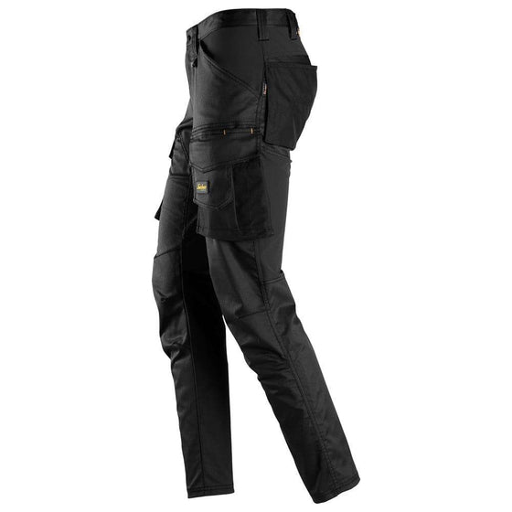 Snickers 6803 AllroundWork, Stretch Trousers without Knee Pockets Black