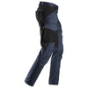 Snickers 6803 AllroundWork, Stretch Trousers without Knee Pockets Navy