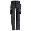 Snickers 6803 AllroundWork, Stretch Trousers without Knee Pockets Steel Grey / 33" Waist - 30" Leg