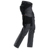 Snickers 6803 AllroundWork, Stretch Trousers without Knee Pockets Steel Grey / 33" Waist - 30" Leg