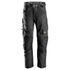 Snickers 6903 FlexiWork Stretch Kneepad Work Trousers Black / 30" Waist - 32" Leg - Snickers Size 44 
