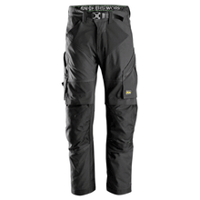  Snickers 6903 FlexiWork Stretch Kneepad Work Trousers Black