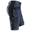 Snickers 6904 FlexiWork Holster Pocket Work Shorts Navy Blue / Black / Waist Size 44" / Snickers Size: 60