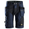 Snickers 6904 FlexiWork Holster Pocket Work Shorts Navy Blue / Black / Waist Size 44" / Snickers Size: 60