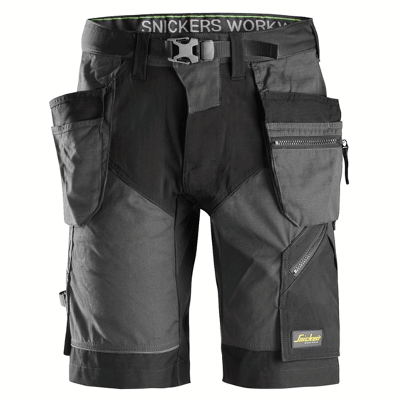 Snickers 6904 FlexiWork Holster Pocket Work Shorts Various Colours