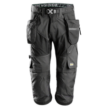  Snickers 6905 FlexiWork Holster Pocket Pirate Work Trousers Black
