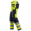 Snickers 6932 FlexiWork Hi-Vis Work Trousers Holster Pockets CL2 Only Buy Now at Workwear Nation!