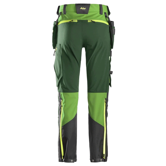Snickers 6940 FlexiWork, Stretch Work Knee Pad Holster Pocket Trousers Various Colours Only Buy Now at Workwear Nation!