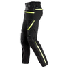 Snickers 6940 FlexiWork, Stretch Work Knee Pad Holster Pocket Trousers Black / Neon Yellow / 88 (30" Waist, 30" Leg)