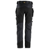 Snickers 6972 FlexiWork, Work Trousers+ Detachable Holster Pockets Steel Grey / 39" Waist - 30" Leg