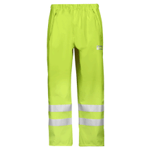  Snickers 8243 Hi-Vis PU Rain Trousers, Class 2 Various Colours