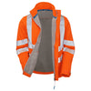 Pulsar Protect PR535R Interactive Hi-Vis Softshell Jacket Orange - Recycled Content
