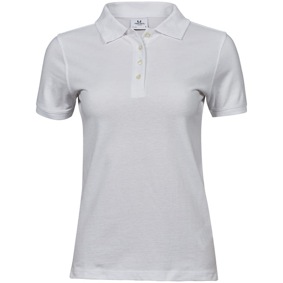 Tee Jays 1401 Ladies Heavy Cotton Pique Polo Shirt